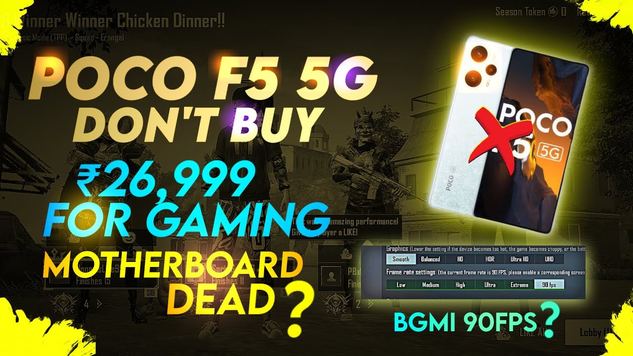 DON'T BUY POCO F5 5G RIGHT NOW😤  | POCO MOTHERBOARD PROBLEM ❌ 26,999 FOR GAMING 🙌