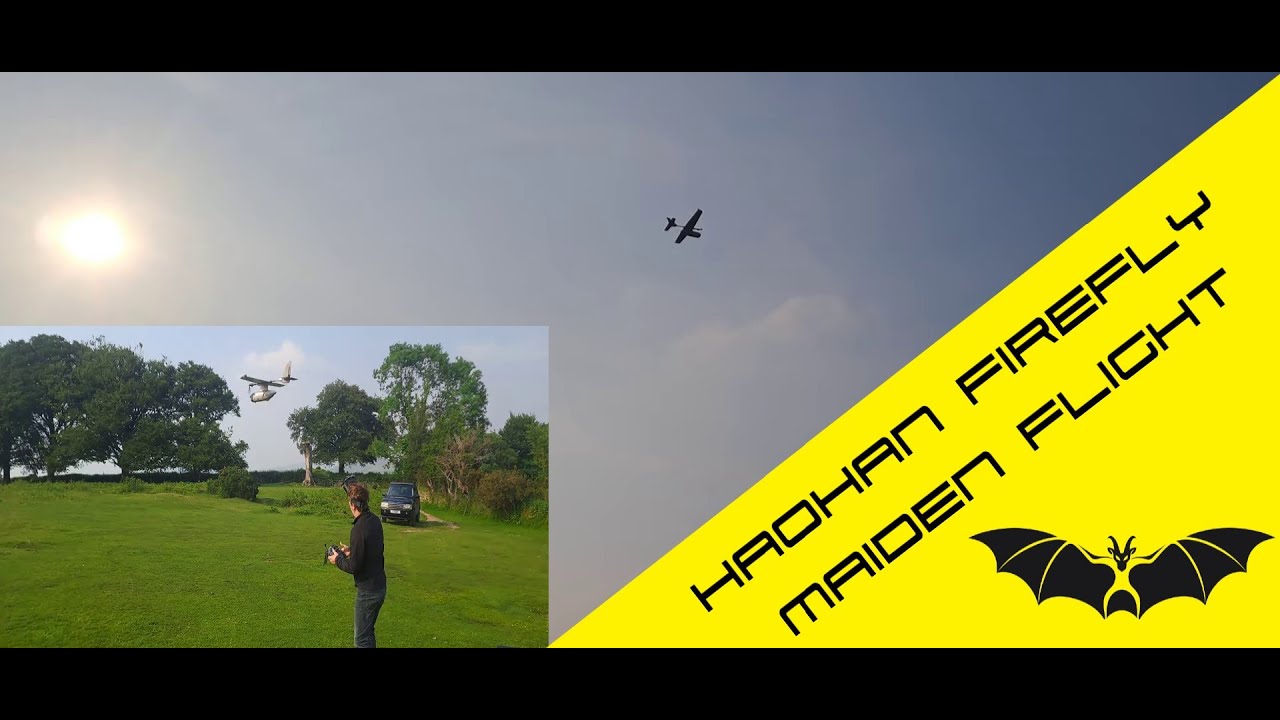 Maiden flight of the HaoHan Firefly -- INAV 7.1.1 -- How well will it land...?