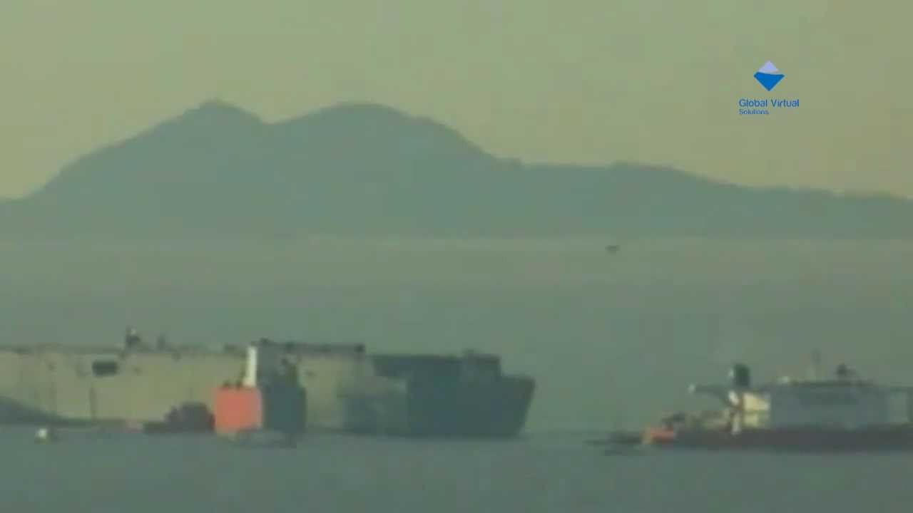 Maniobra de embarque del 