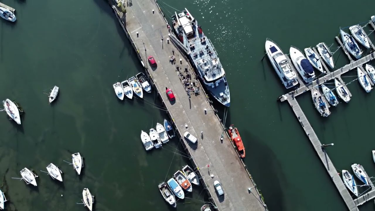 Scarborough South Bay, Scarborough Harbour by Drone, Cinematic Scarborough Drone uk