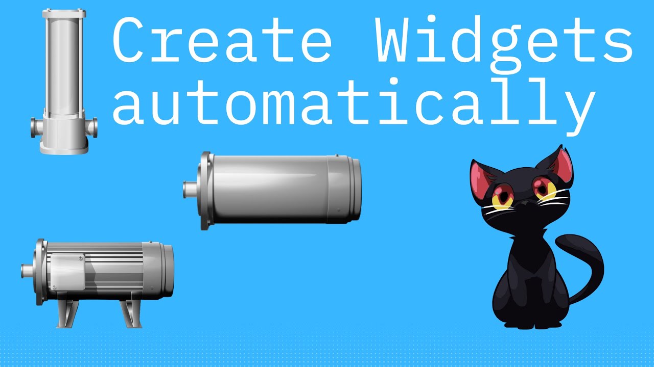 Create SVGHMI widgets for WinCC Unified in One click
