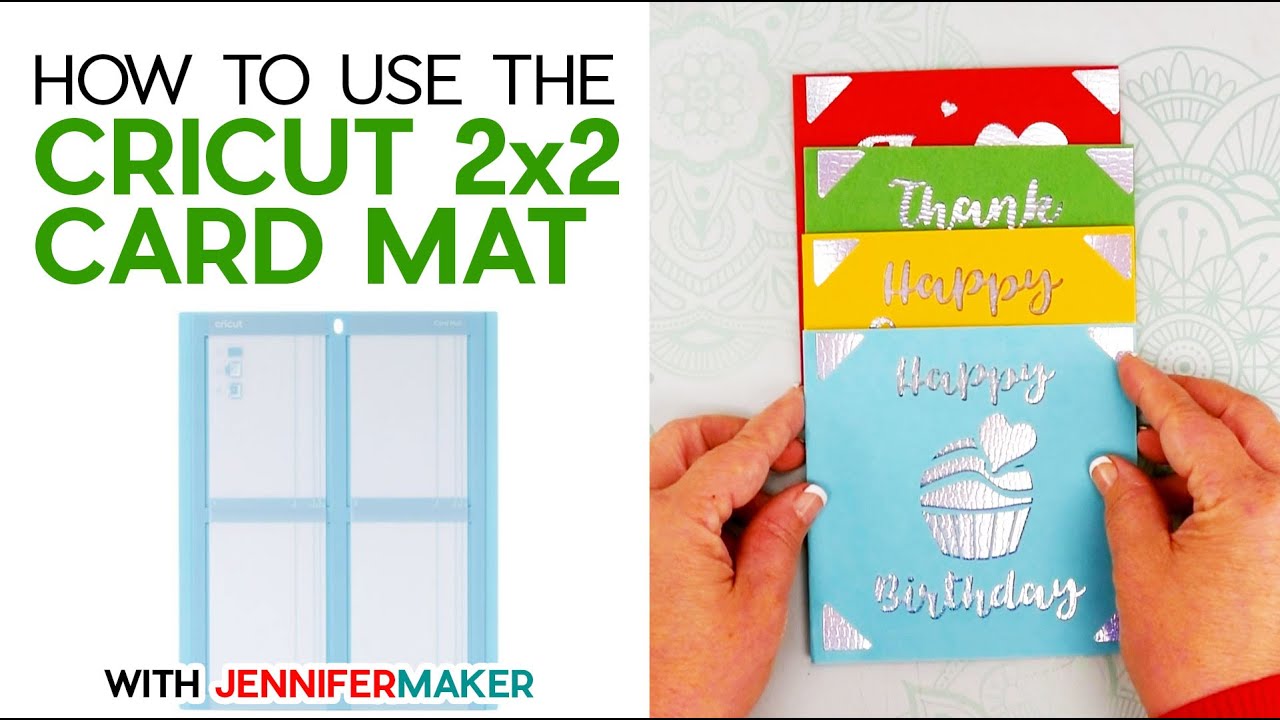 Cricut Card Mat for Explore and Maker + Cricut Insert Cards!