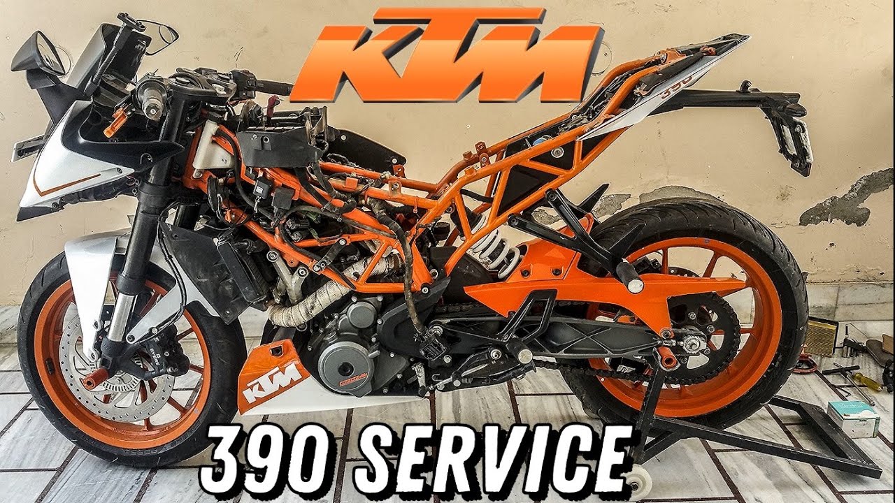 KTM RC/DUKE 390 Complete Major Service Guide