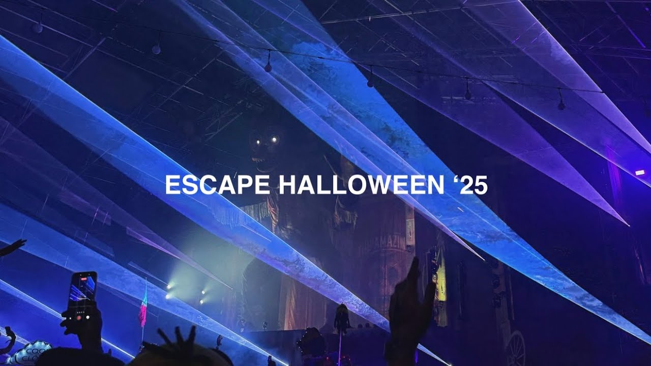 escape halloween vlog