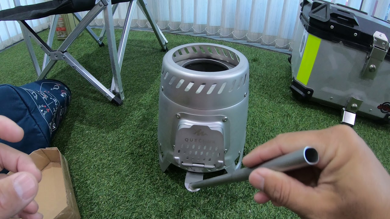 พลแคมป์​ : EP1 แกะกล่อง​ พรีวิว​ เตาชีวมวล​ Decathlon สายแคมปิ้ง​ ชิวๆ