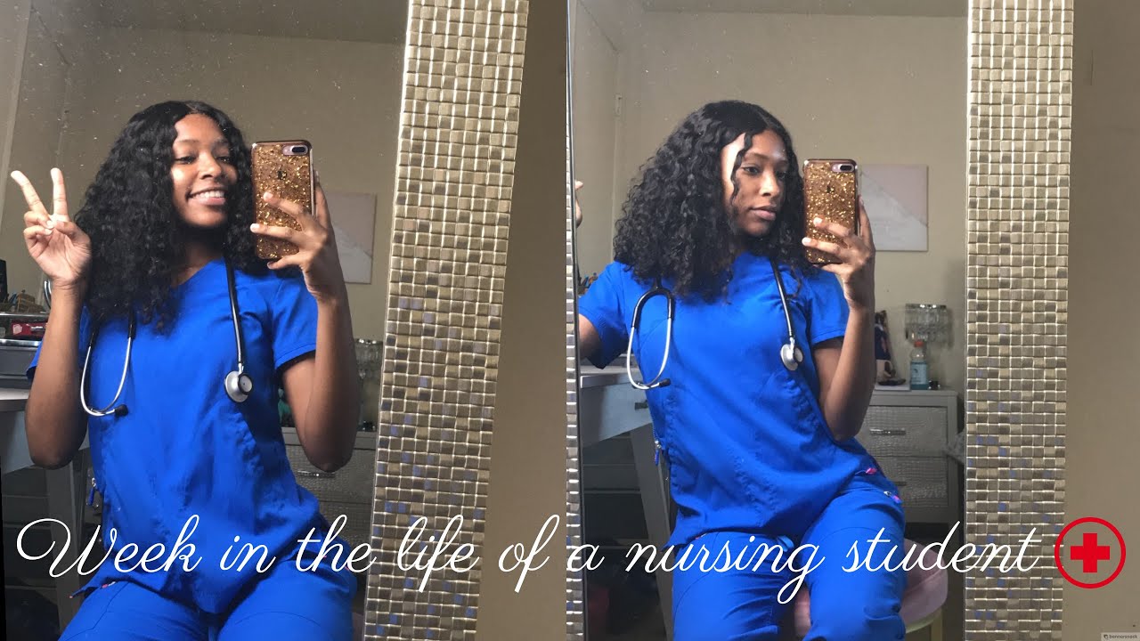 WEEK IN THE LIFE OF A NURSING STUDENT | CLINICALS, CLASS & STUDYING