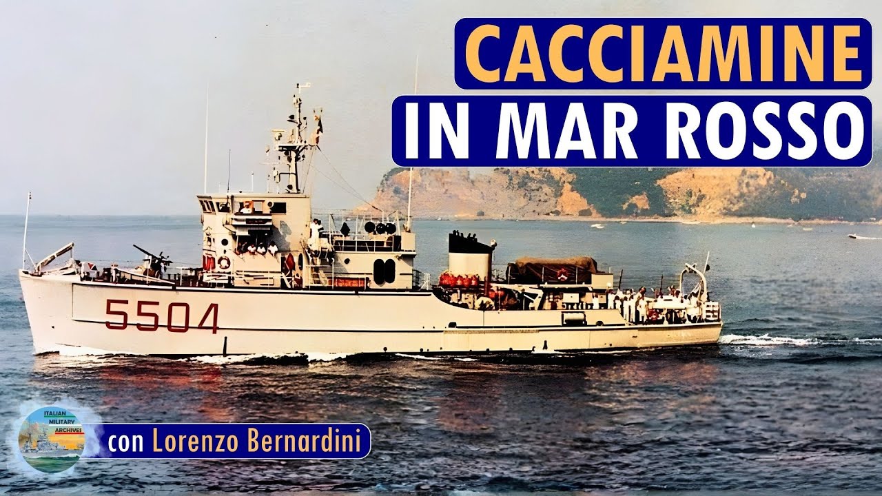 La Marina Militare a caccia di mine in Mar Rosso (1984) - LIVE 82