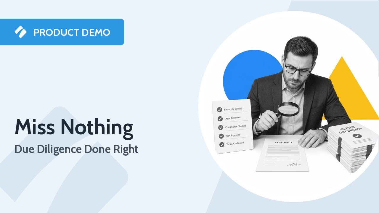 Due Diligence Checklist Software | Templates for All Business Types | Real Estate, Restaurant, Home