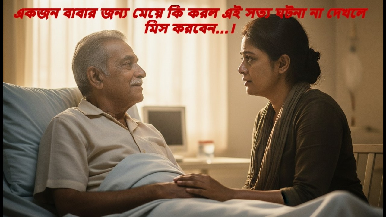 বাবার চিকিৎসার জন্য ১ কোটি টাকার মরণ লড়াই #banglagolpo #emtionalstory #hearttouching