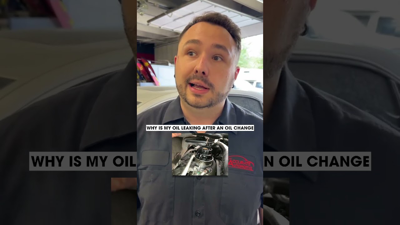 Why Is My Car Leaking Oil After An Oil Change? 🤔