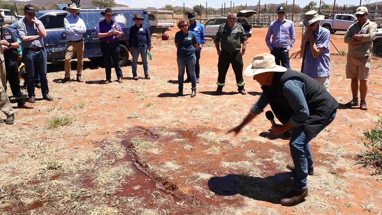 Demonstration of Landscape Rehydration - Tim Wiley (Tierra Aust) and Lance Mudgway (Mulloon Inst)