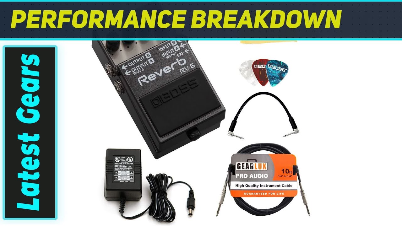 Boss RV-6 Reverb: Incredible Tones & Value Bundle