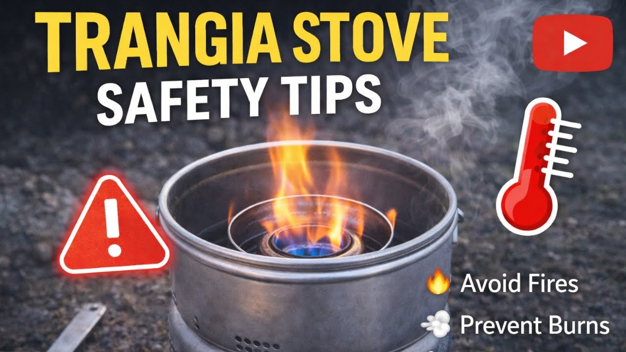 Trangia Stove Safety Tips