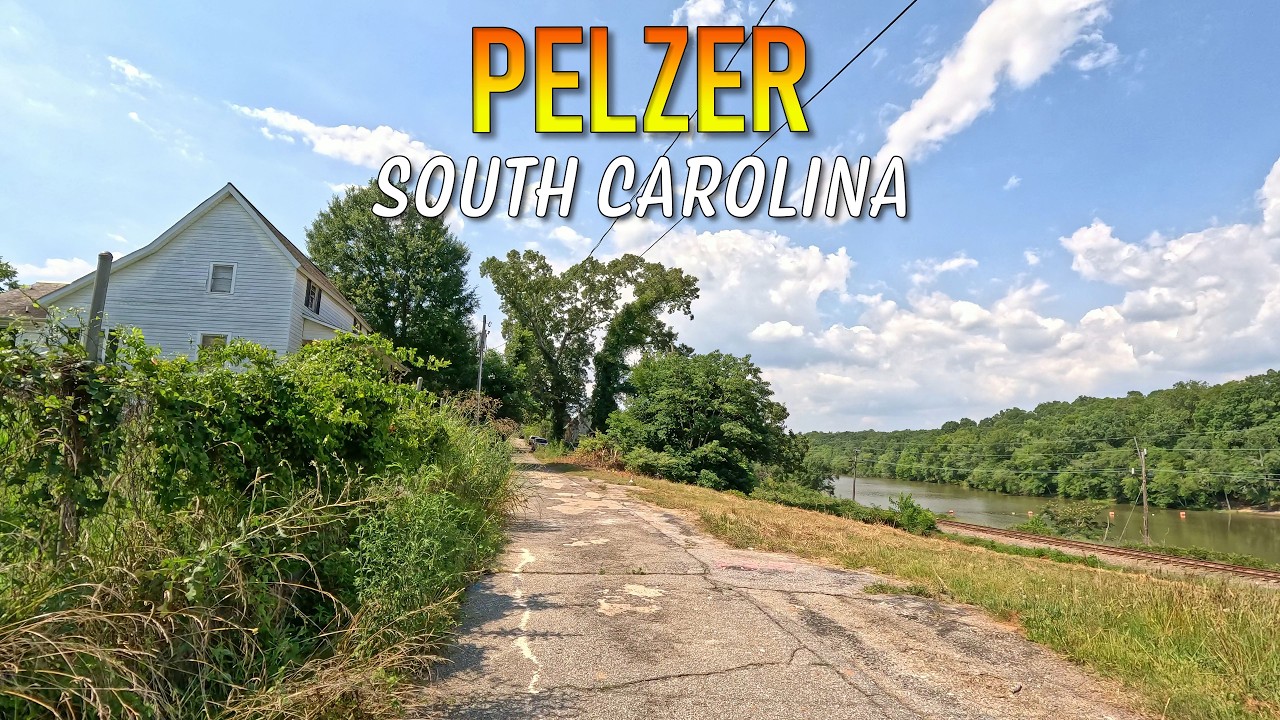Pelzer South Carolina Driving Through