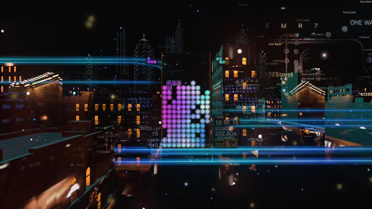 Tetris Effect: Connected | 4K 60FPS HDR Gameplay