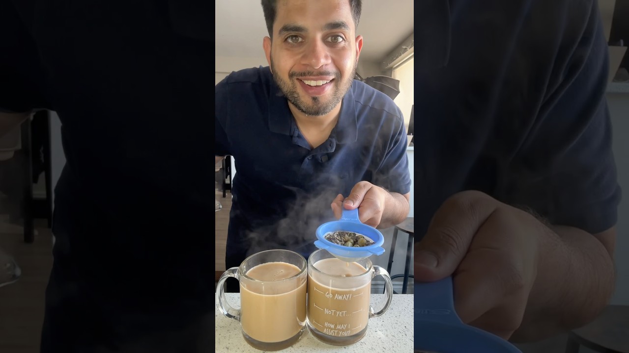 Splitting expenses as a couple while I cook Chai 🙂😍