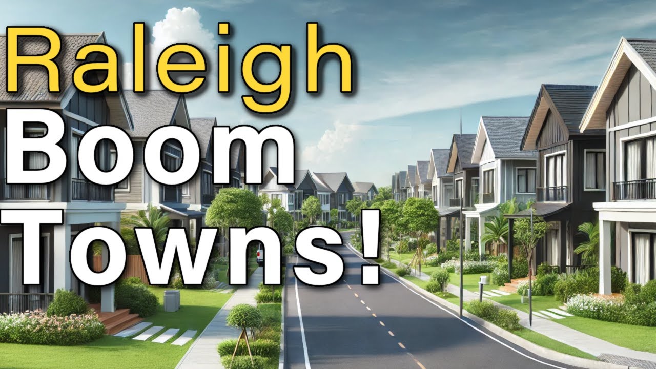 These Raleigh Suburbs Will BOOM in 2025!!