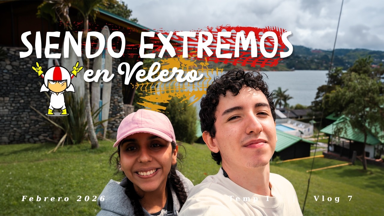 NUESTRA PRIMERA VEZ en VELERO ⛵ ¿Casi nos volteamos en el Lago Calima?