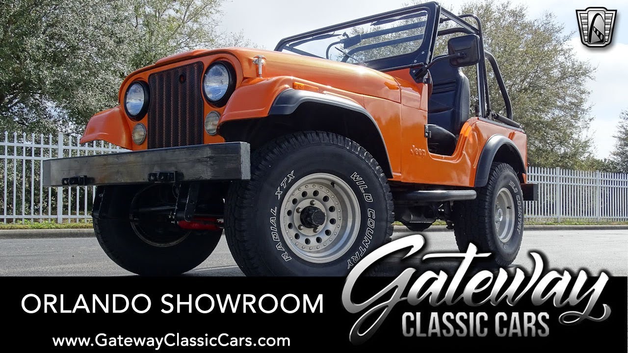 1976 Jeep CJ5 For Sale Stock 