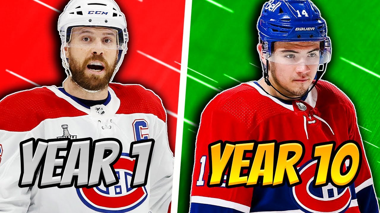 10 Year Rebuild Of The Montreal Canadiens On NHL 22