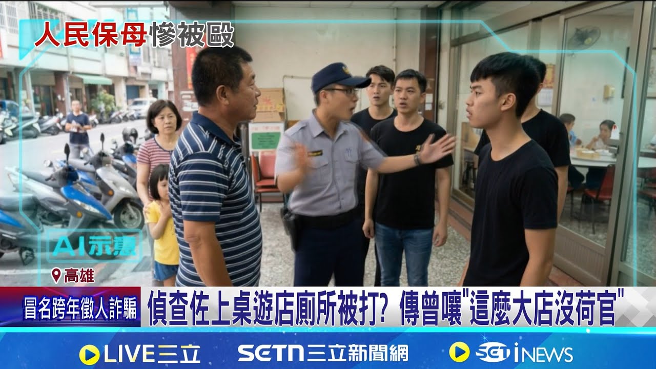 少年隊偵查佐家庭聚餐起口角 遭四打一圍毆受傷 被打偵查佐