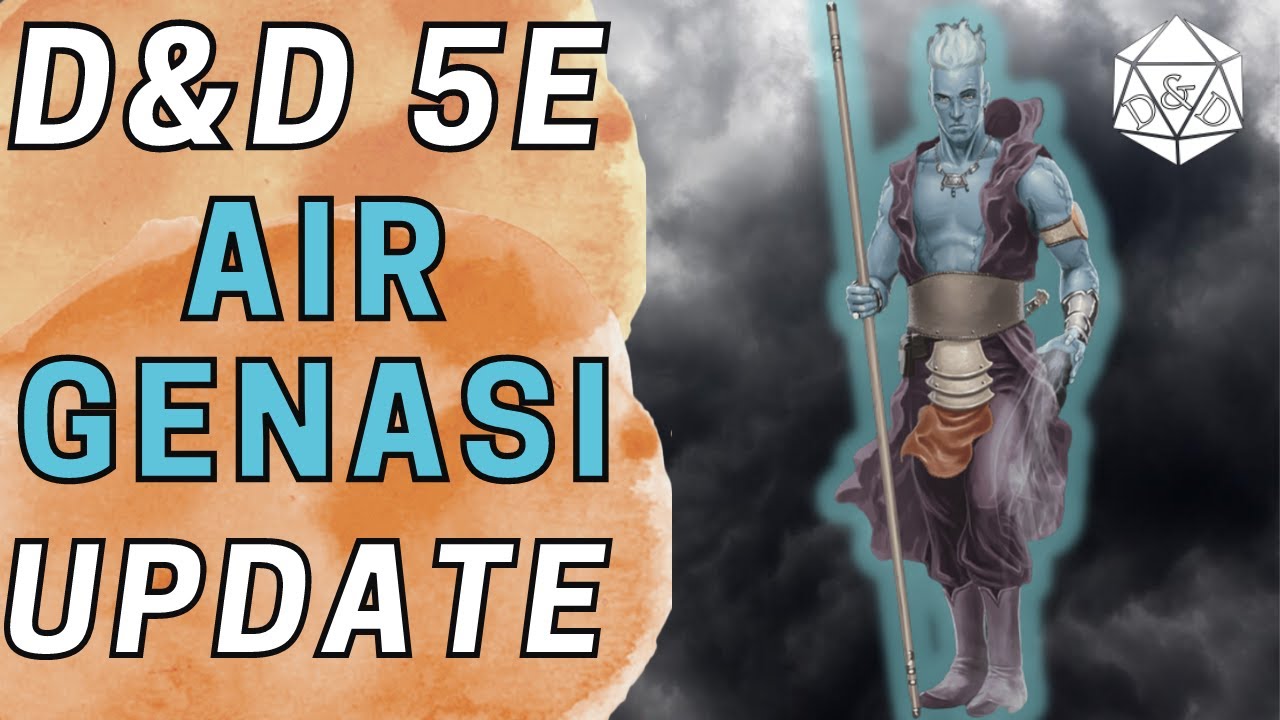 Unique Flavor for ALL Builds | D&D 5e Air Genasi Race Update Deep Dive