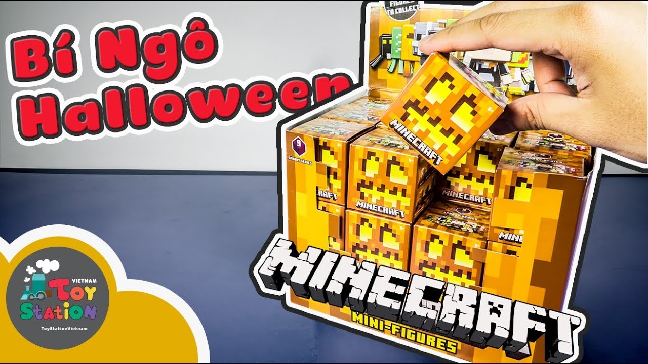 B&iacute; ẩn b&ecirc;n trong B&iacute; Ng&ocirc; Minecraft Halloween ToyStation 282