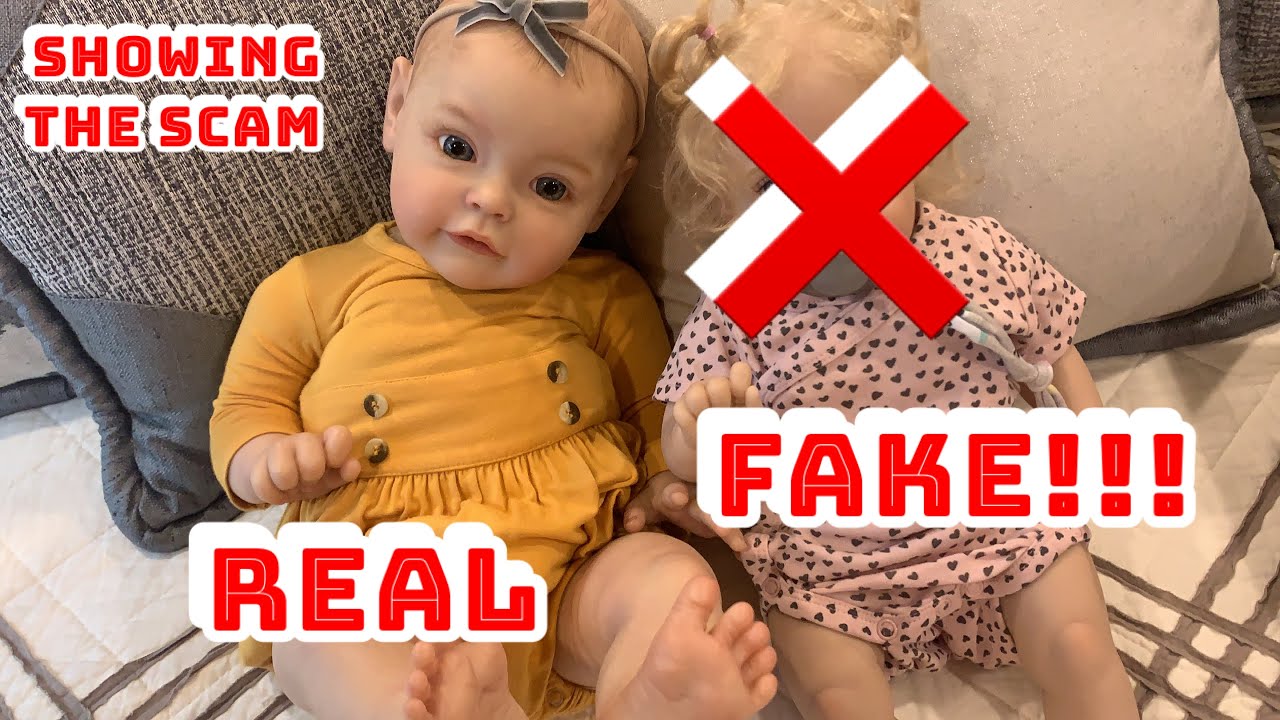 FAKE VS REAL REBORNS reborn scams and comparisons