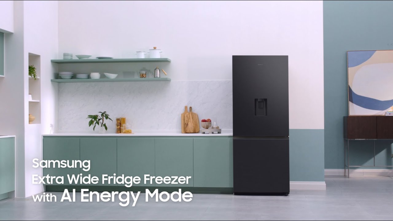 Samsung Extra Wide Fridge Freezer with AI Energy Mode
