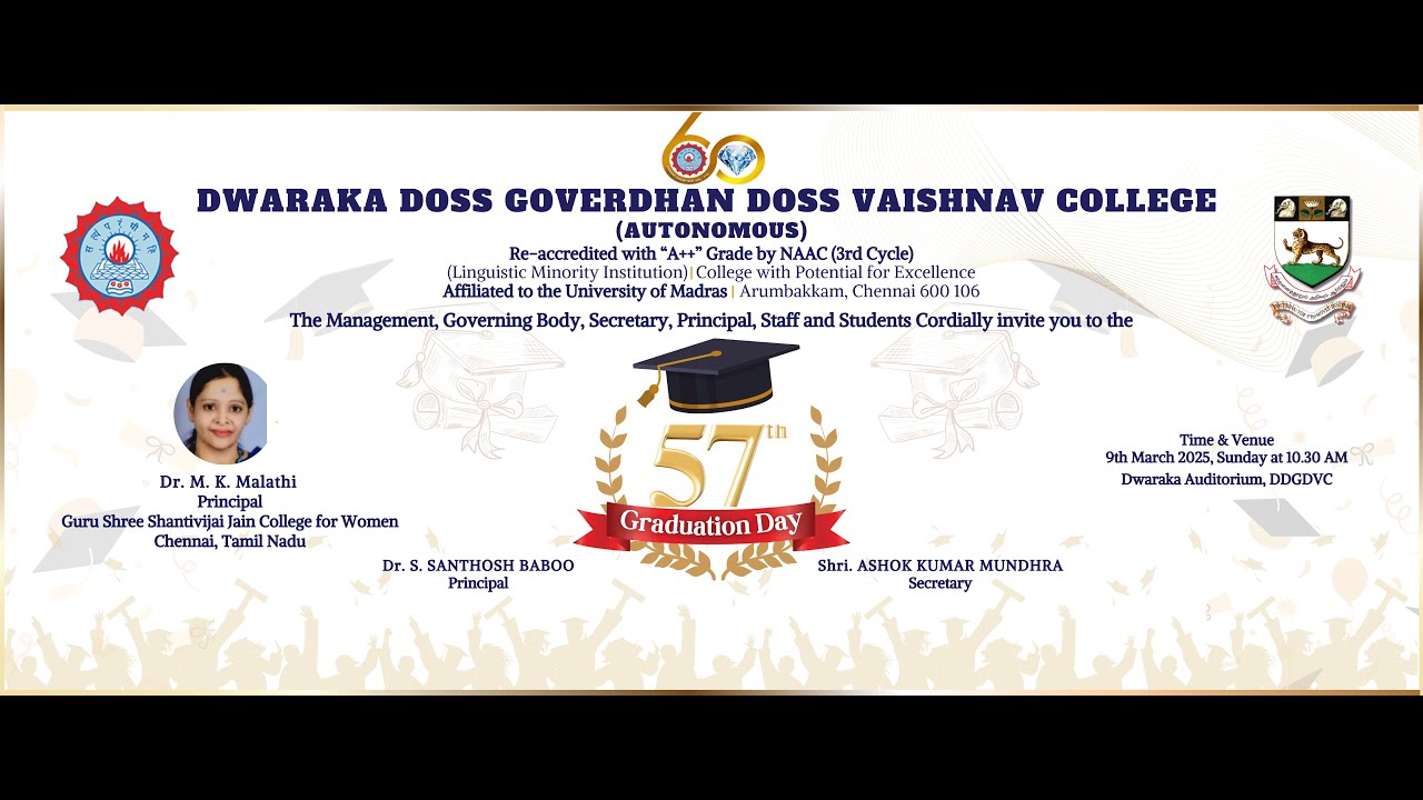 57TH GRADUATION DAY 09-03-2025 BATCH-II