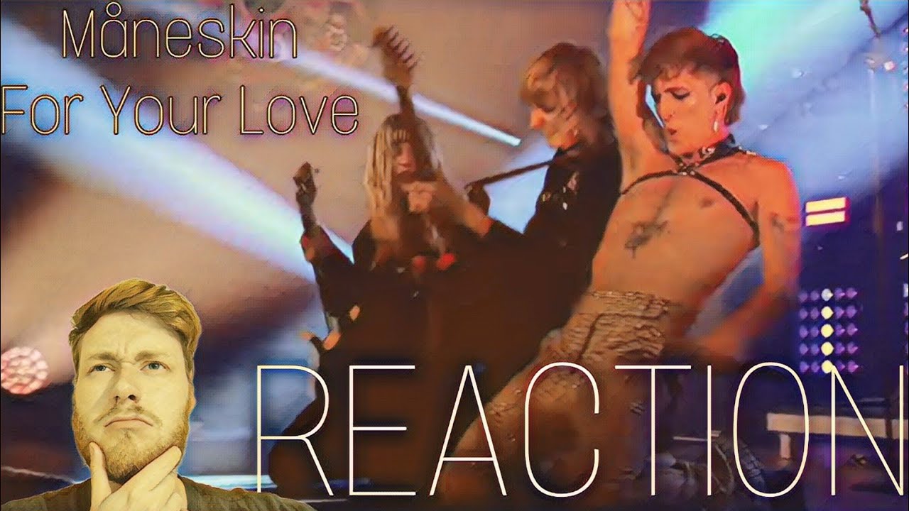 Music and Performance UNREAL! -  Måneskin - For Your Love – LIVE - REACTION
