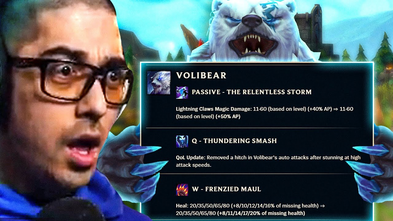 Volibear is BACK, new buffs feeling good