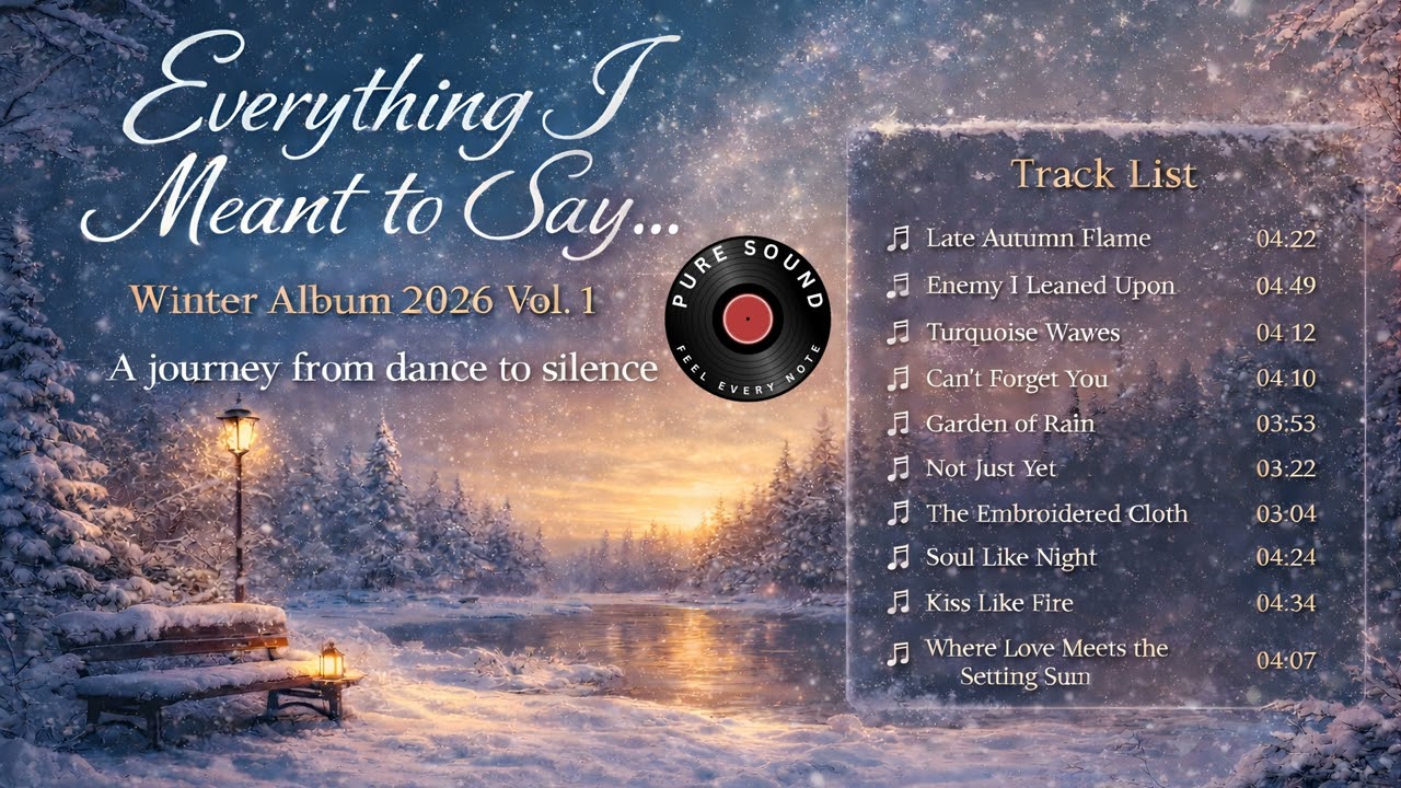 PureSound | Everything I Meant to Say... | Melancholic Pop & EDM | Winter Album | Official Audio