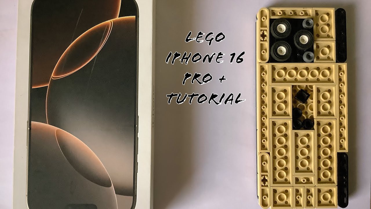 Lego iPhone 16 pro + tutorial