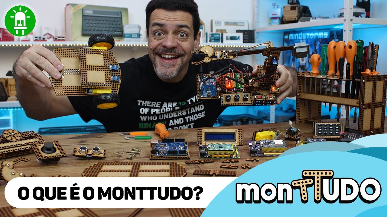 montTUDO! MIL MANEIRAS de Montar o seu Projeto com Arduino