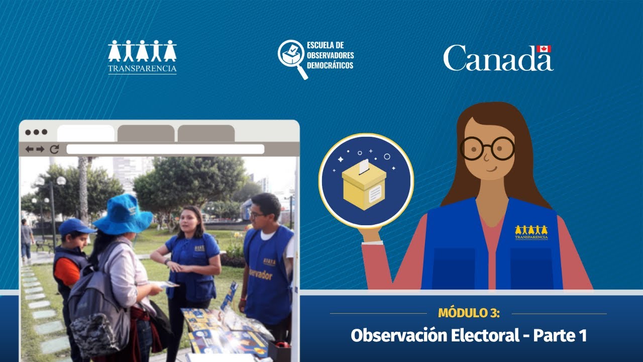 Módulo 3: Observación Electoral - Parte I