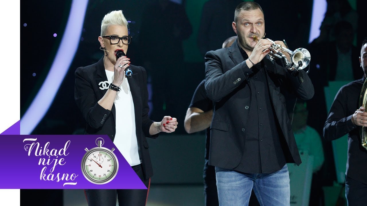 Tijana Dapcevic i Dejan Petrovic Big band - Mladicu moj - (live) - NNK - EM 16 - 06.01.2019