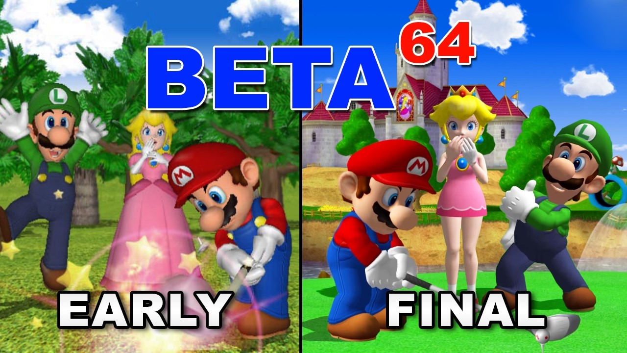 Beta64 - Mario Golf: Toadstool Tour