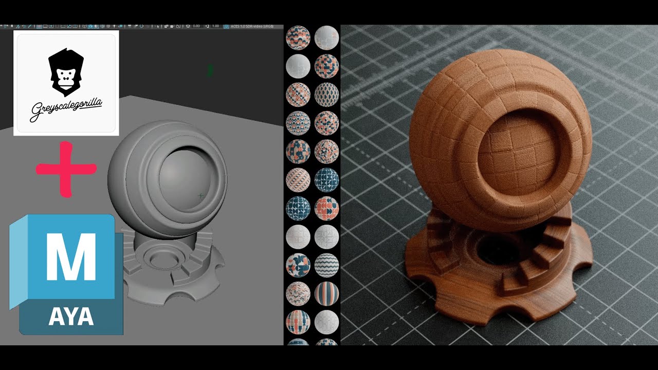 Introducing a Maya Material Manager Plugin: Loading GSG Materials with One Click
