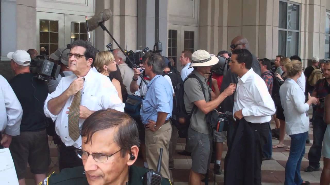 Raw Video Casey Anthony Verdict Reaction outside Orange County Courthouse
