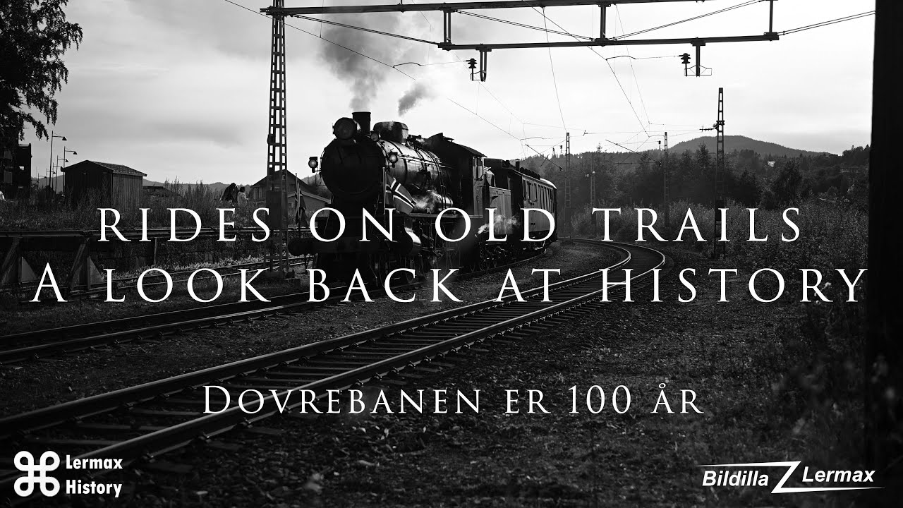 100 års jubileum for Dovrebanen - september 1921 til i dag september 2021 - Damplok jubileumstoget.