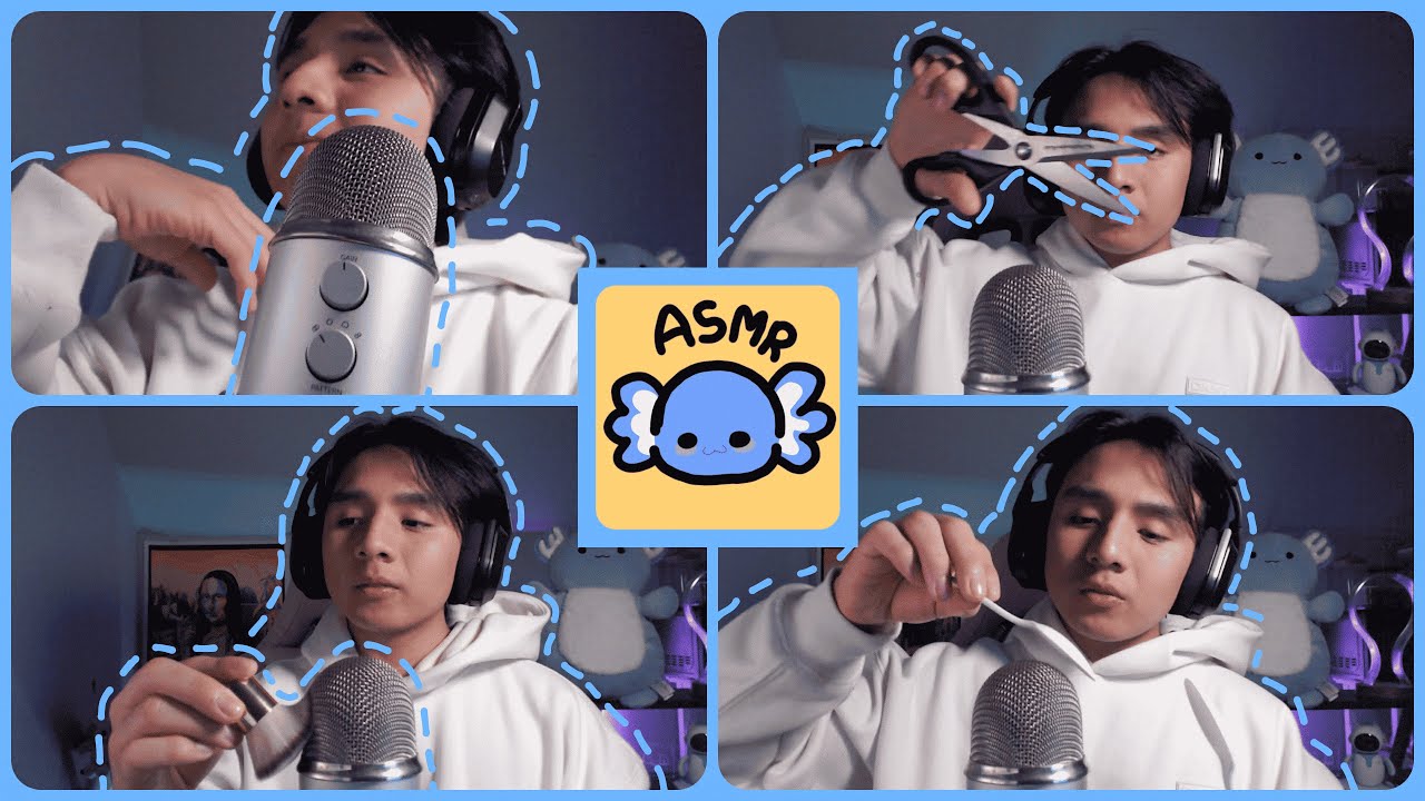 ASMR / TRIGERS  PARA DOMIR (o eso espero)