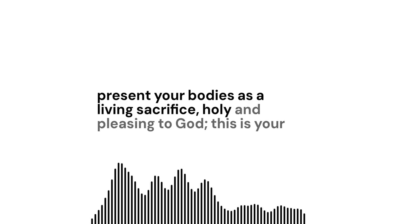 Week 3: Romans 12:1-2