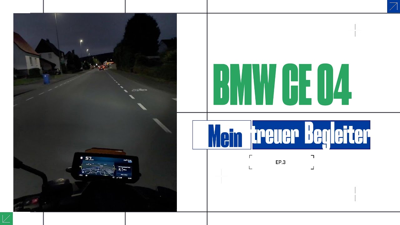 BMW CE04 im Alltag