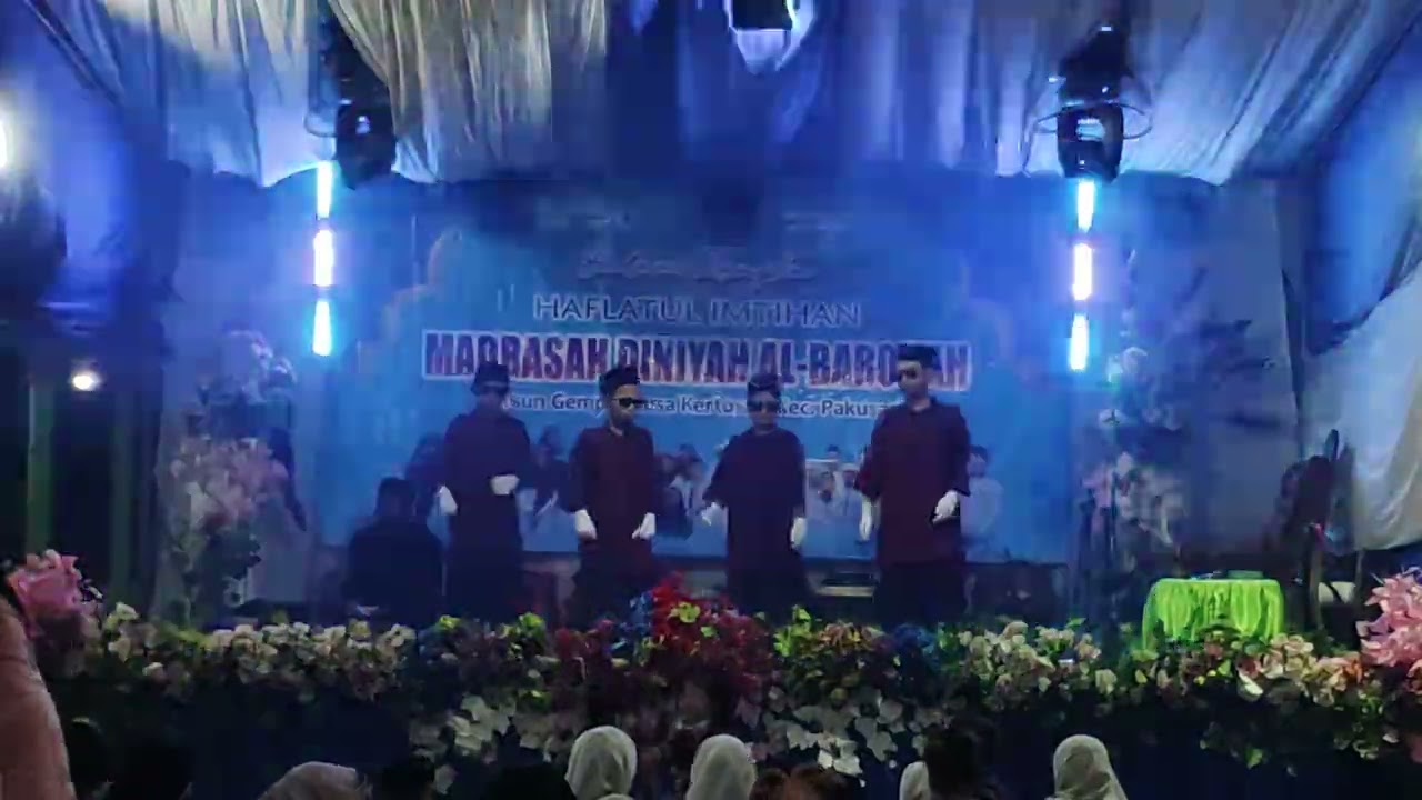 Tampilan haflatul imtihan md al-barokah 2026 
