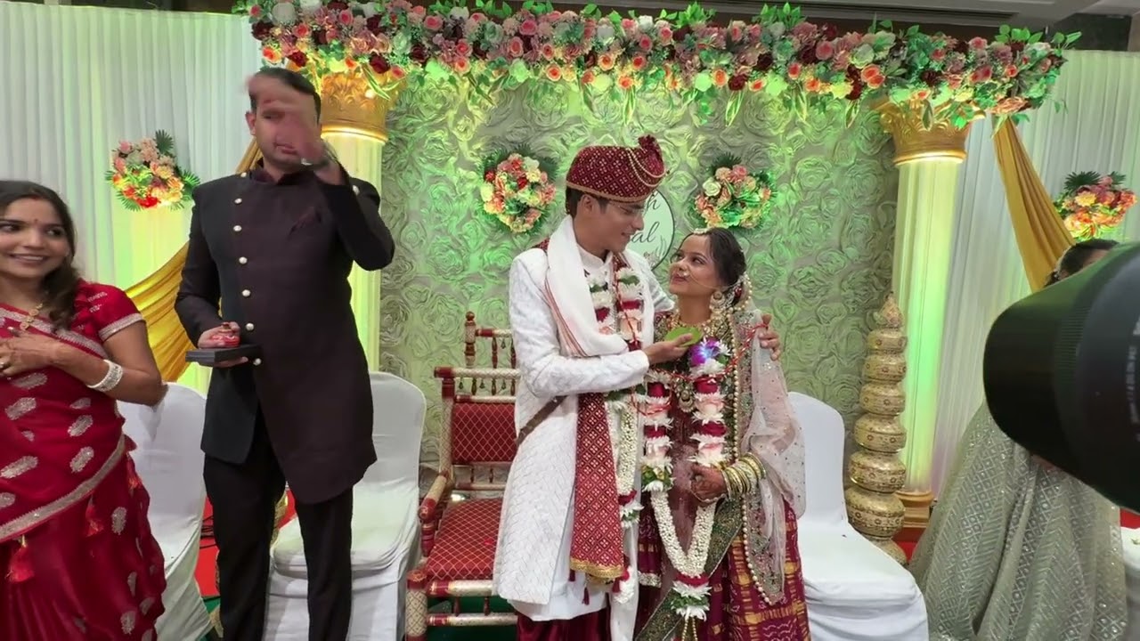 आज गेलो गुजराती wedding ला 🤗😍