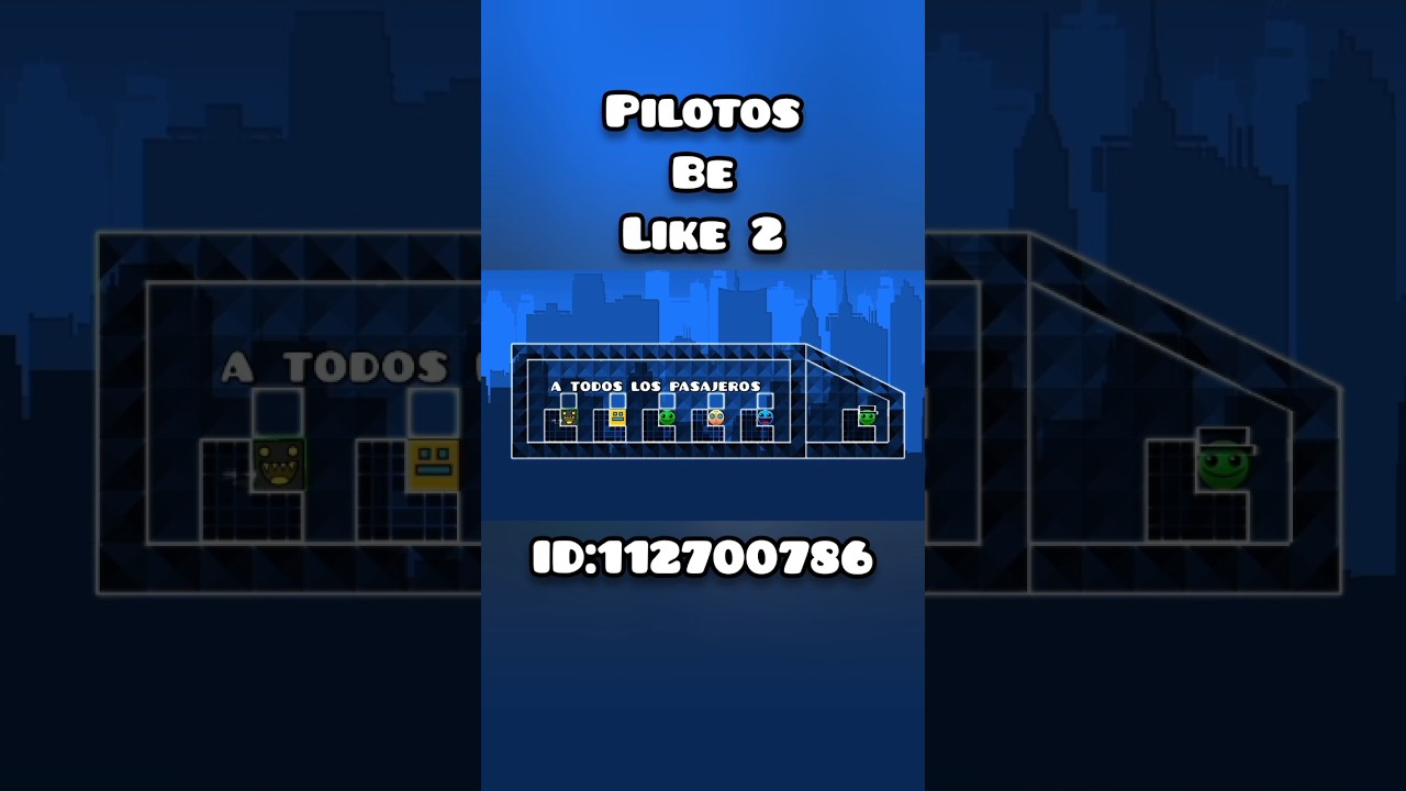 Pilotos Be Like 2 Geometry Dash 2.2 #geometrydash #gd #meme #shorts #short