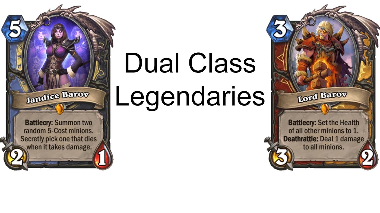 A Powerpoint On Dual Class Legendaries