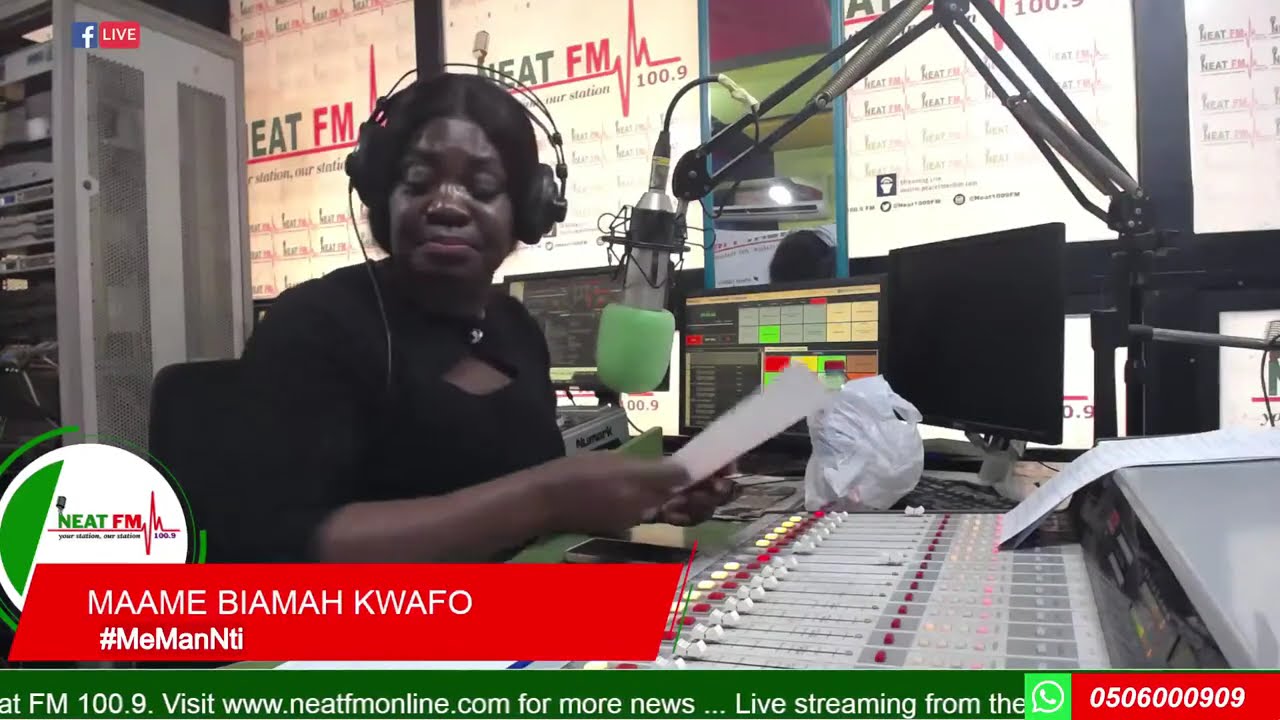 #MeManNti with MAAME BIAMAH AKWAFO on NEAT 100.9 FM   24/02/2026