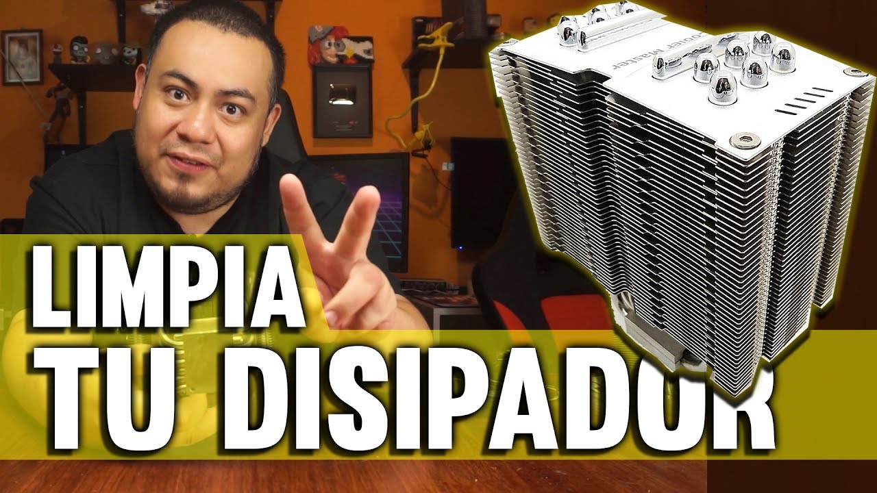 Limpia el disipador / heatsink de tu PC, mantenimiento de PC, hazlo tu mismo.